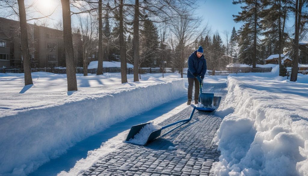 snow and ice removal