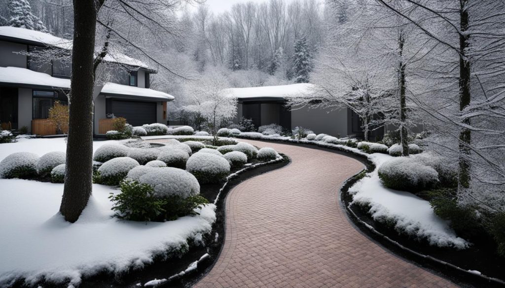 Permeable interlocking pavers in a Canadian climate