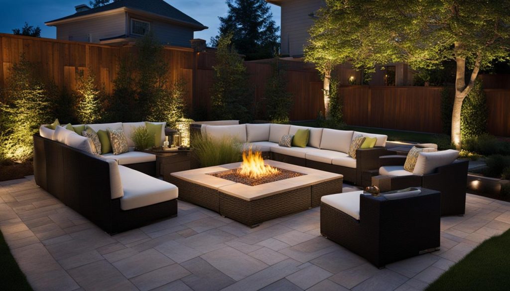 enhancing patio appeal with interlocking patterns