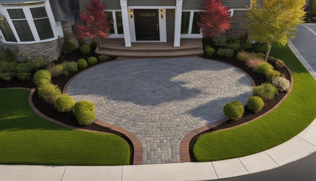 popular driveway interlocking designs