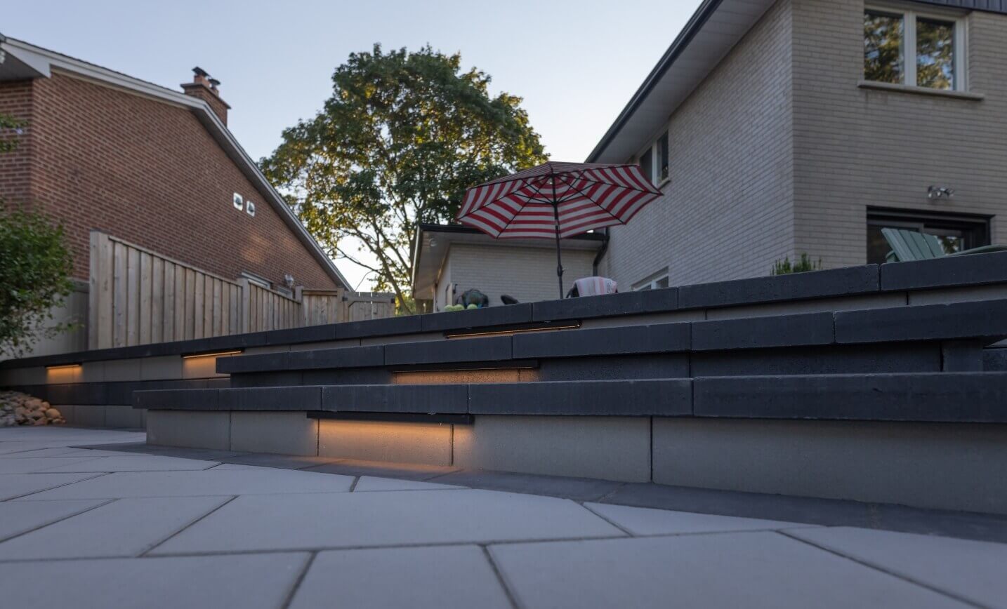 Applying polymeric sand to paver patio