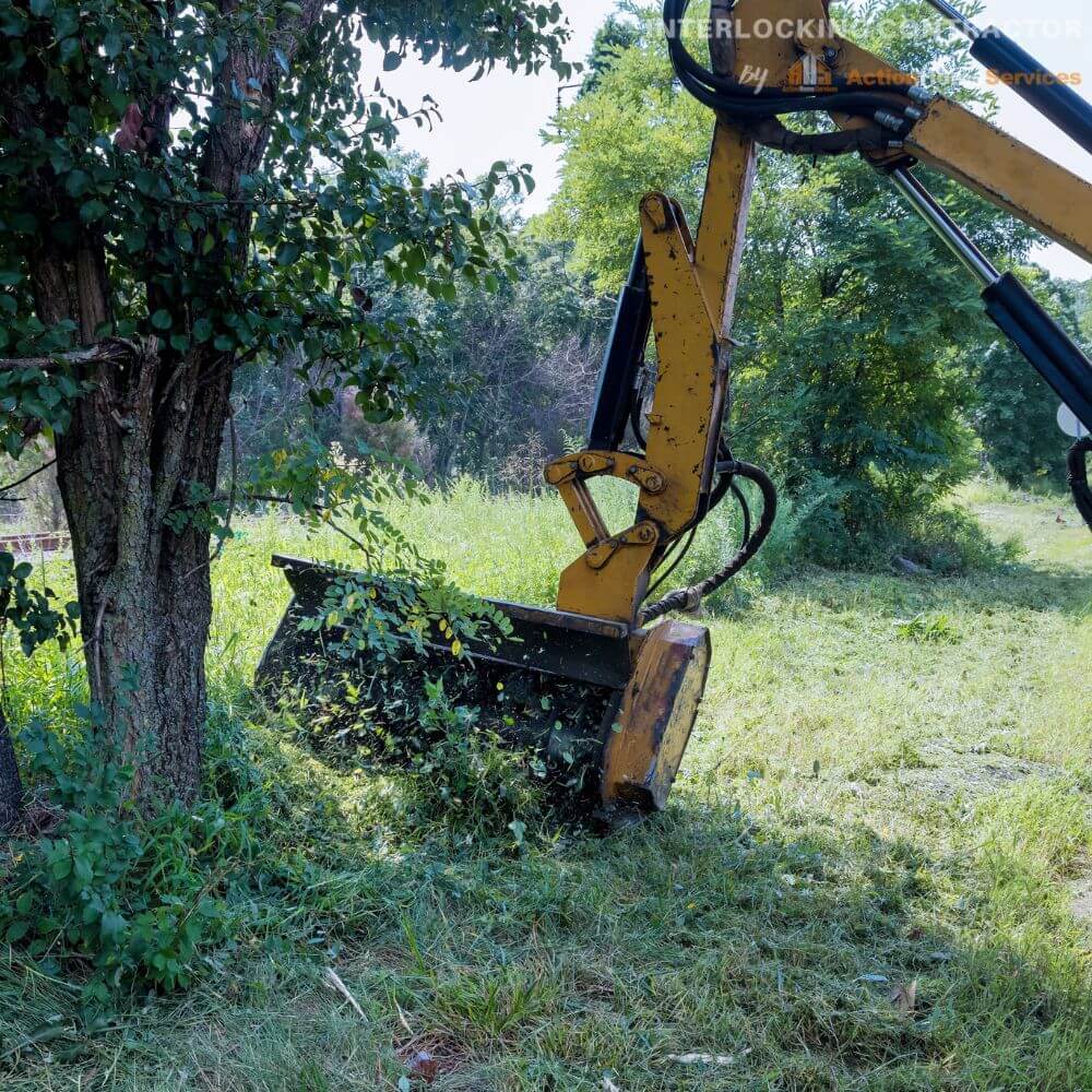 Ground preparation by Interlocking Contractor